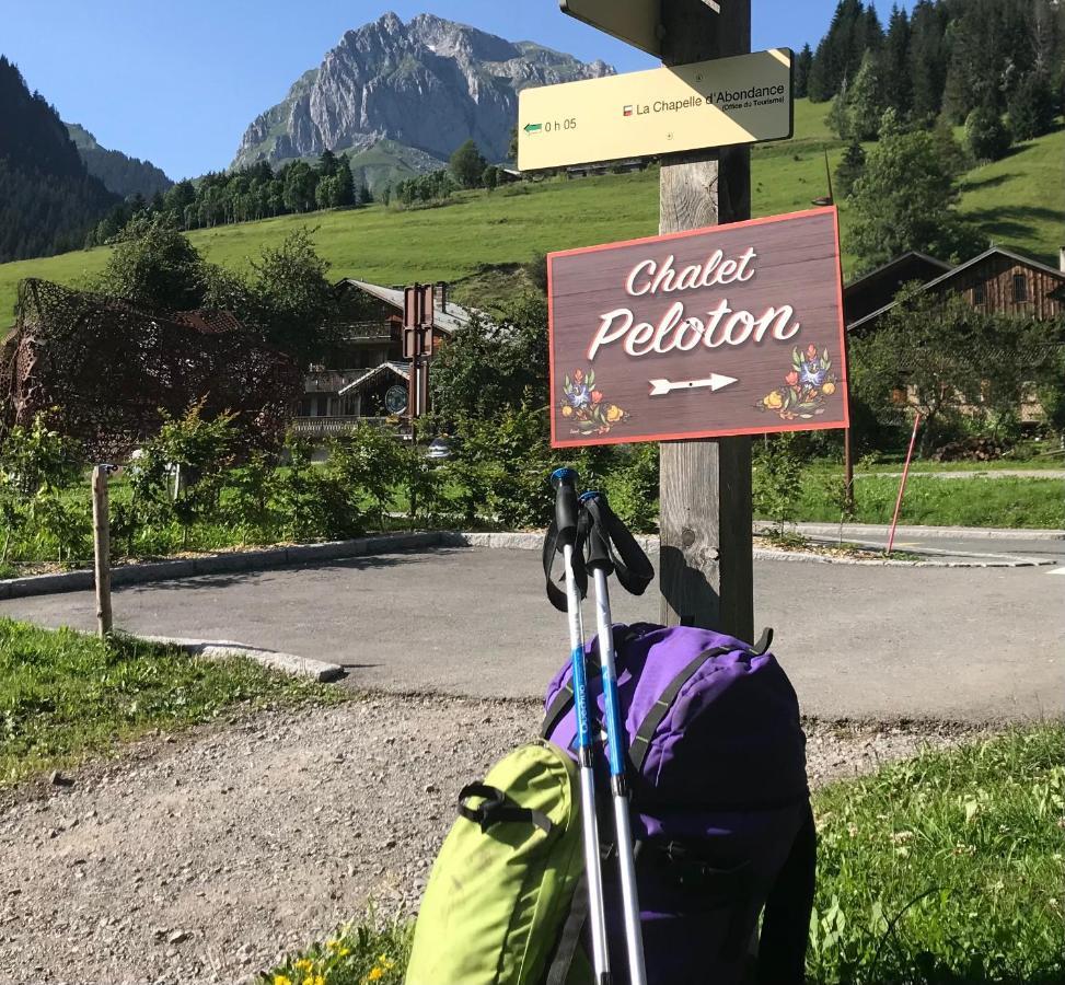 Chalet Peloton Abondance Eksteriør bilde